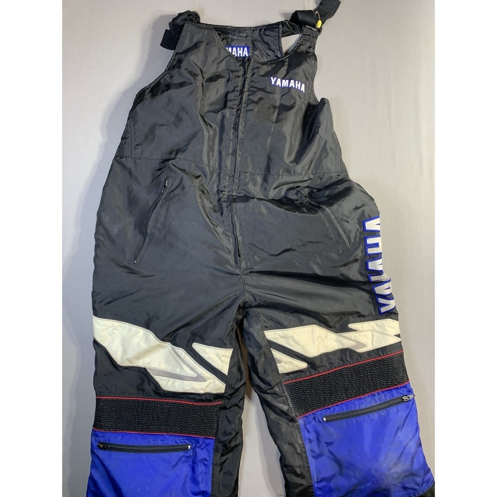 Yamaha Racing Mens XXL Snowmobile Bib, Vintage Snowmobile Bib